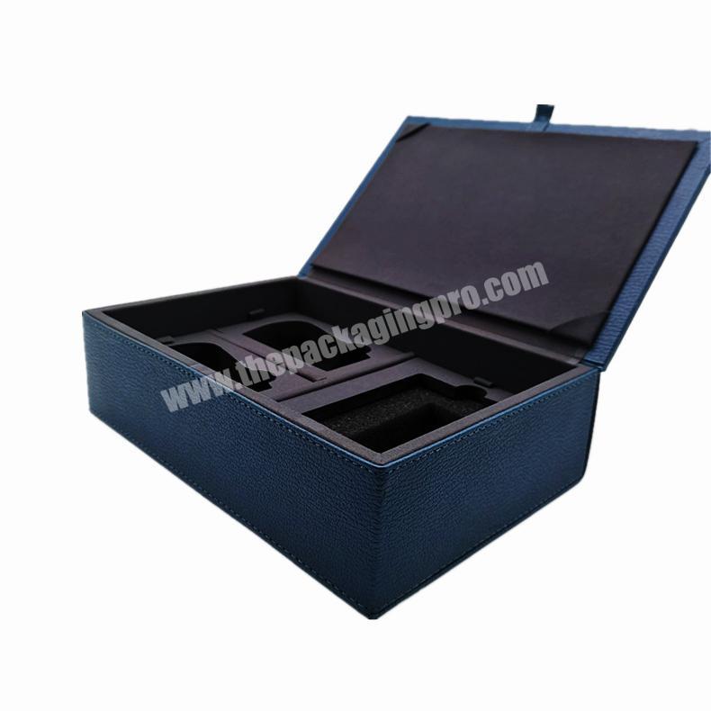 custom promotional large custom gift christmas festive black presentation box