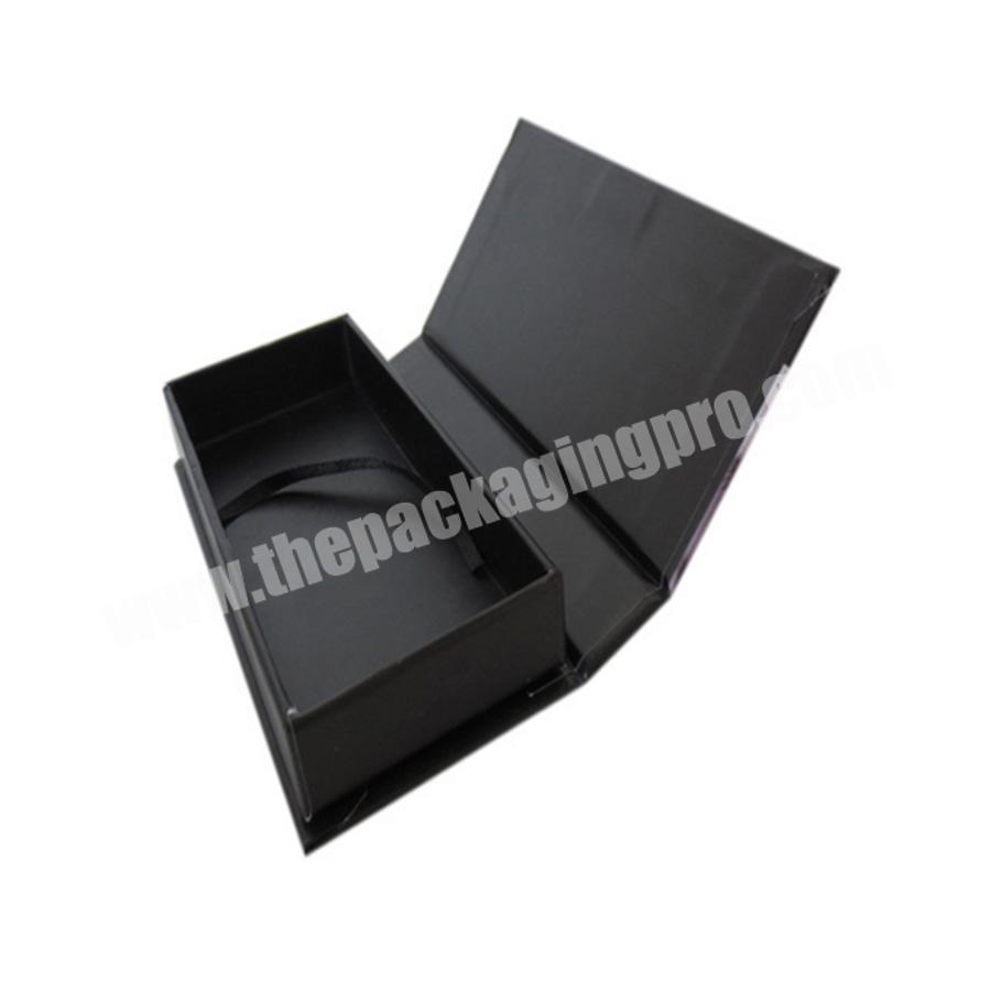 Custom promotional Specialty paper competitive black gift box