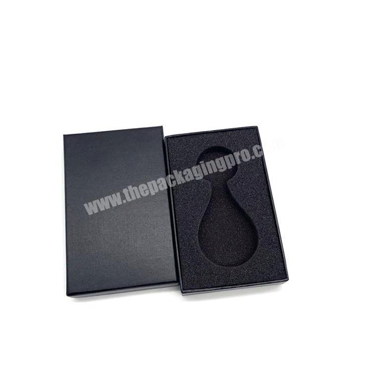 Custom Recyclable Black Cardboard Paper Gift Box Packaging For Packing Car Key