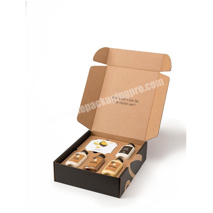 Custom Recycled Corrugated Box Sample Packaging