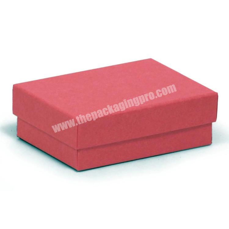 Custom Red Cardboard Clothing Shirt Packaging Gift Box