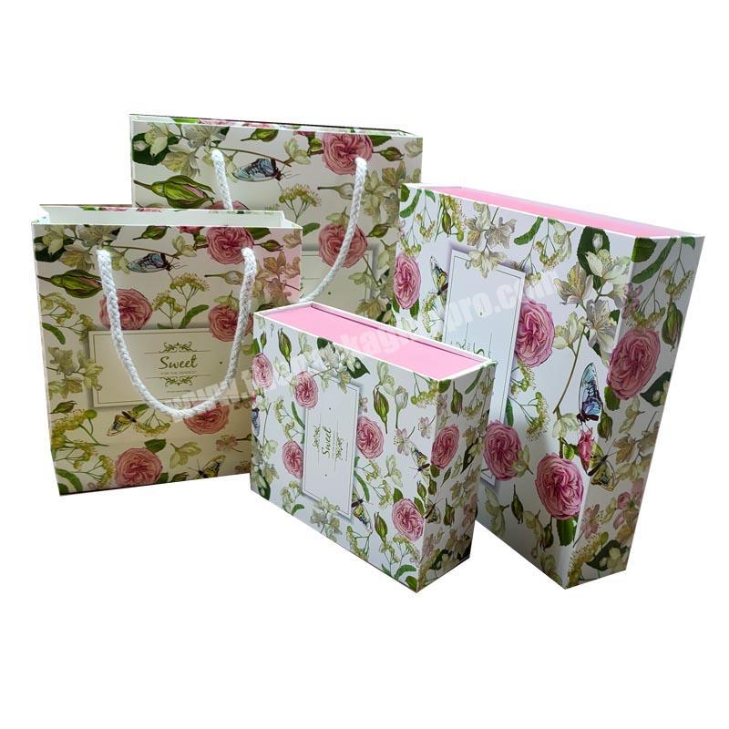 Custom Retail Logo Printed Cardboard Packaging High End Personalised Gift Boxes