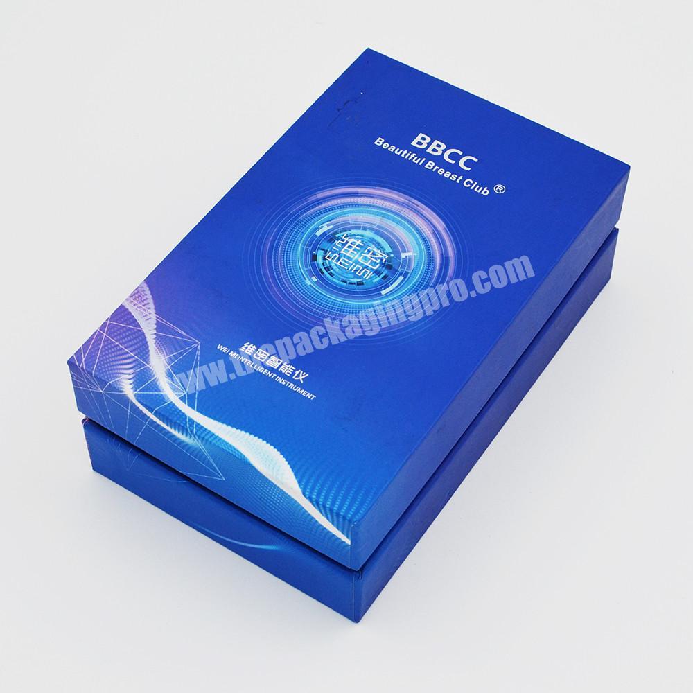 custom rigid box for electrical products packaging