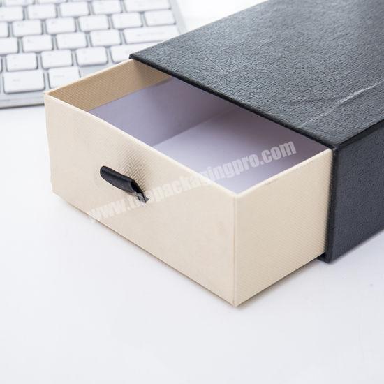 Custom Rigid Cardboard Drawer Gift Packaging Paper Box
