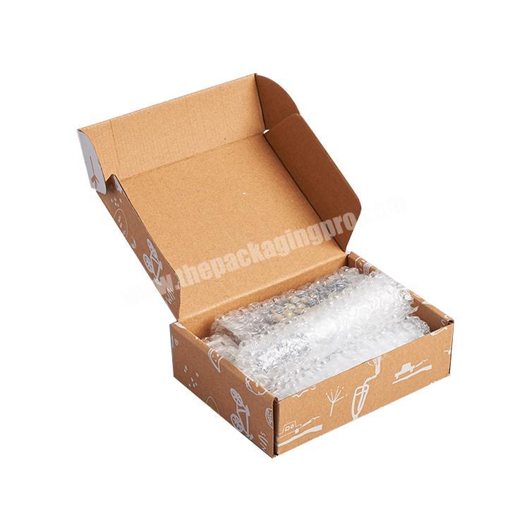 Custom rigid corrugated paper wine shipping box