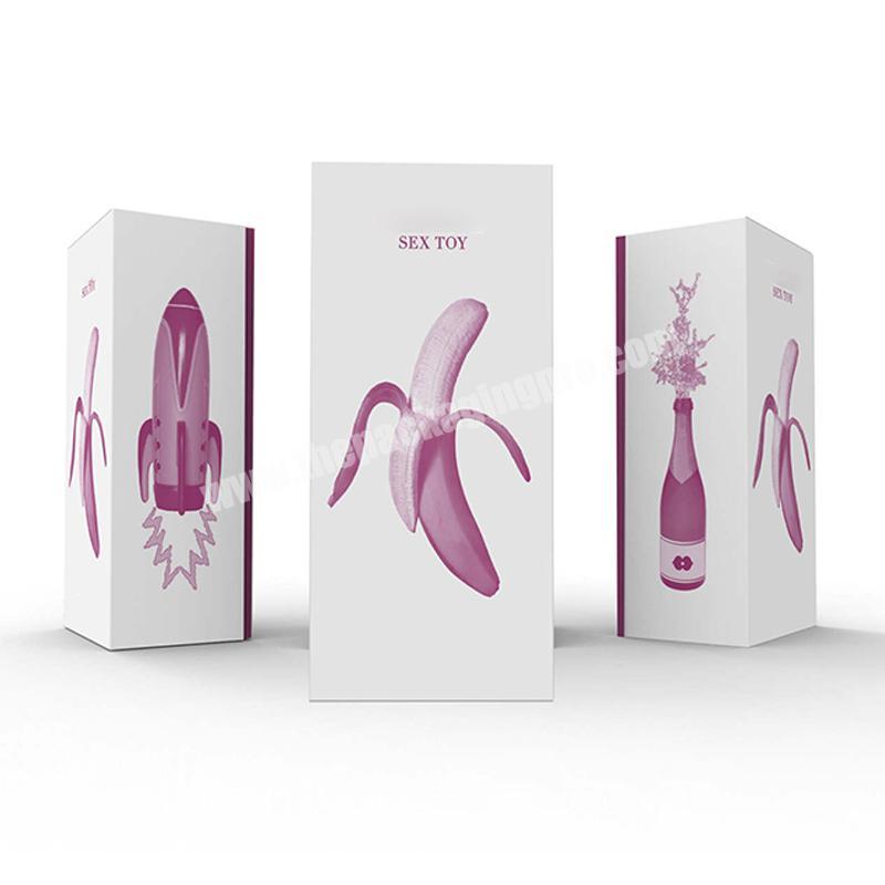 Custom Rigid Paper Girl Sex Toy Dildo Boxes Packaging Box 7712