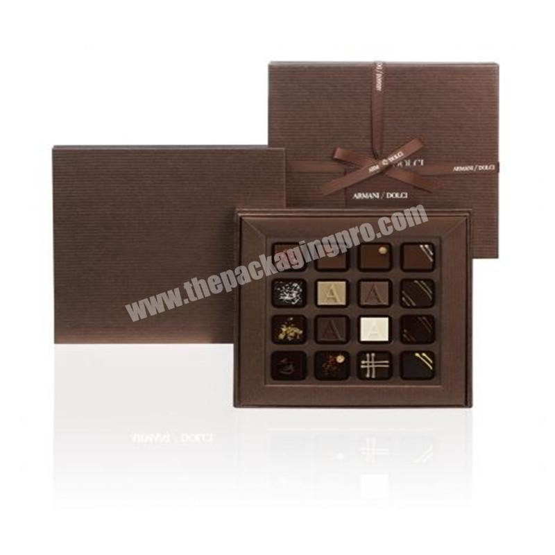 custom Romantic gift paper box for chocolate