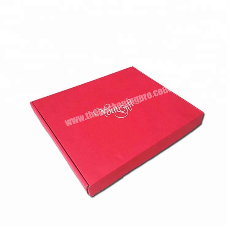 Custom Rose Red Thin Paper Boxes Professional Gifts Wholesale