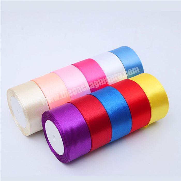 Custom Satin Ribbon Printed Heat Transfer Printing Double Face Ribbon Satin