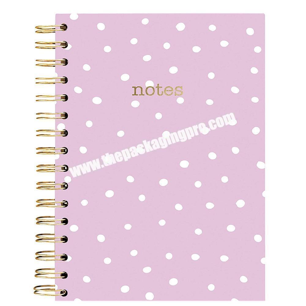 Custom Silver Gold Logo Paper Board Notebook Notes For Promotion Event