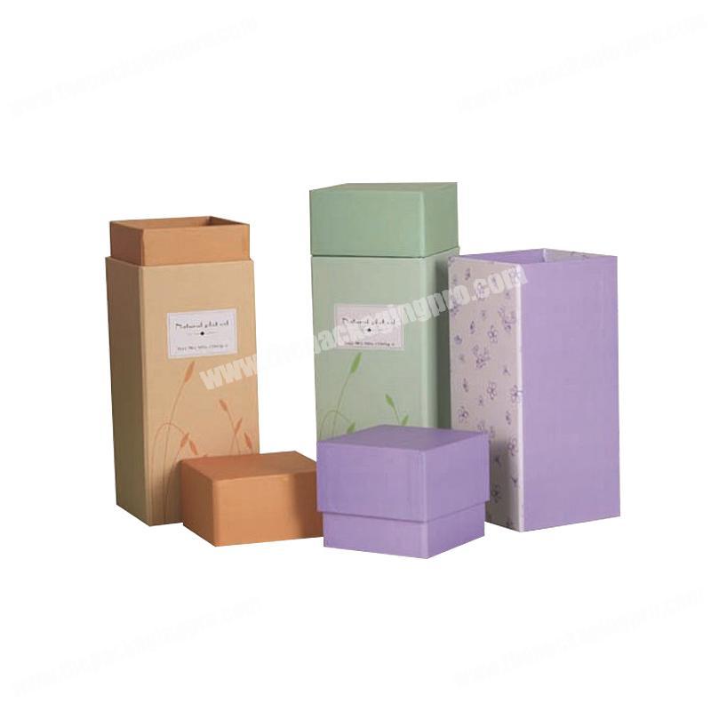 Custom Size and Logo Luxury Soy Candle Box Packaging