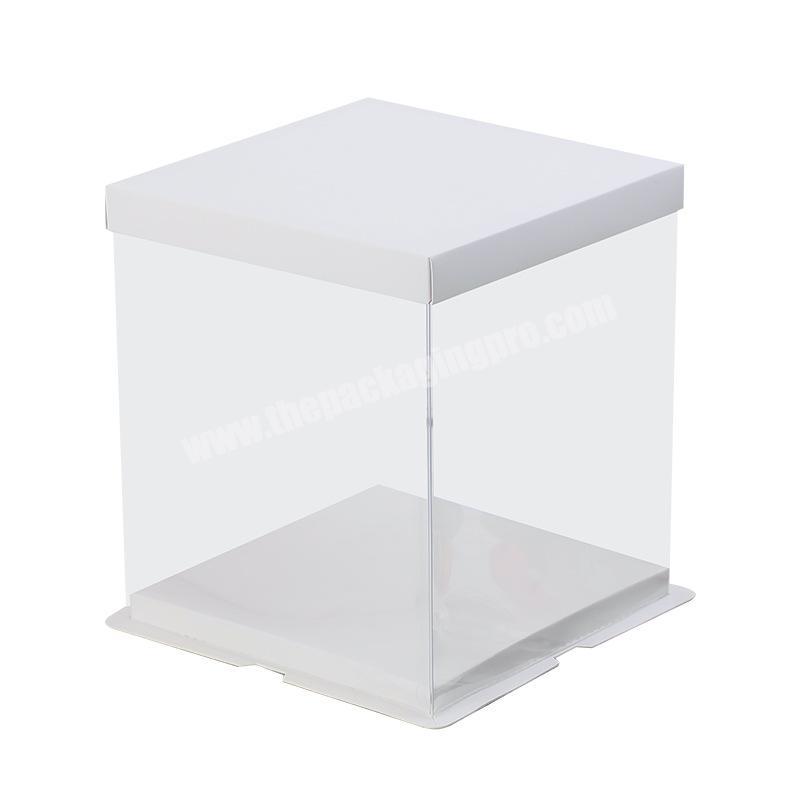 Custom size cake packing box cardboard cake boxes cartoon cake box with wholesale price