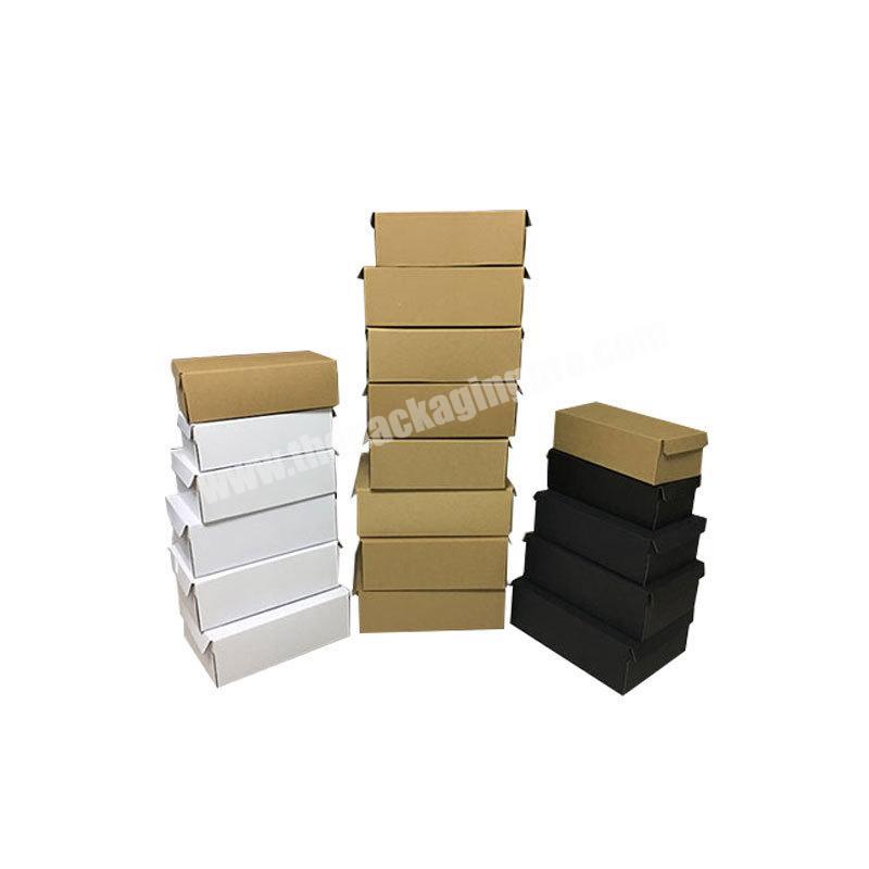Custom size packing box cardboard packing box for packing shoes