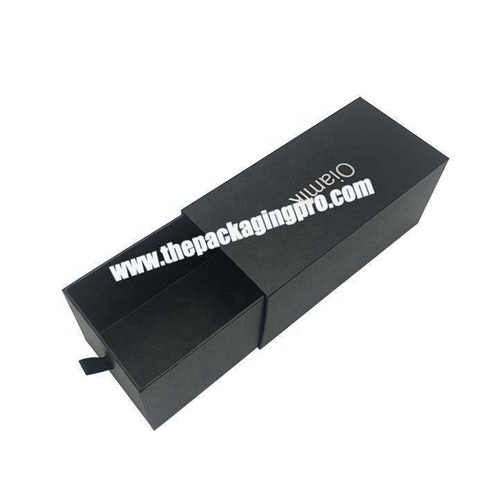 Custom size paper packaging gift wig boxes with logo