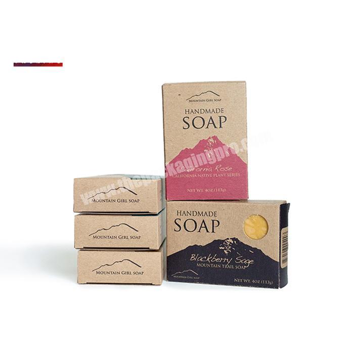 Custom Small Paper Box Square Gift Box For Soap