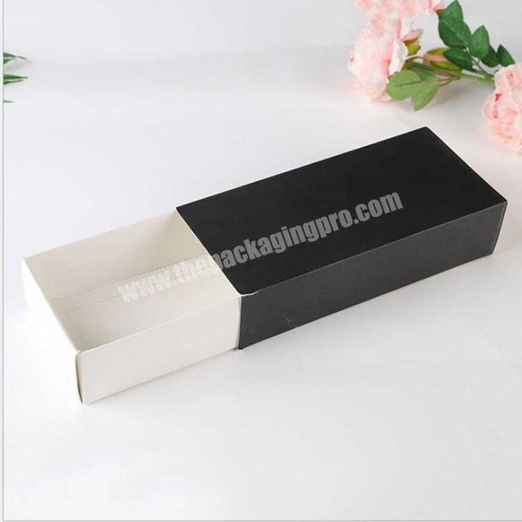 Custom socks box packaging corrugated paper box cardboard drawer box