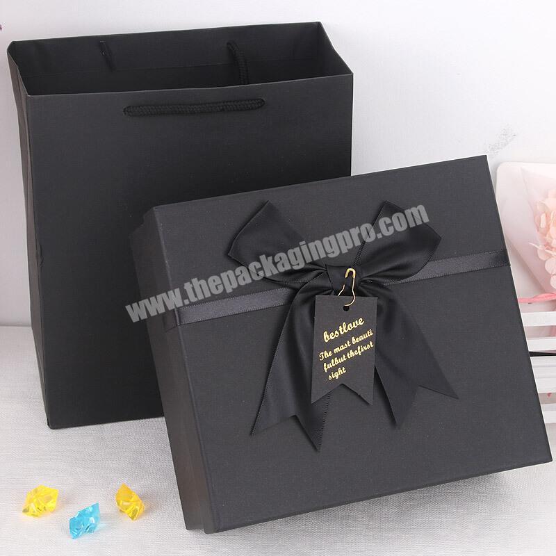 Custom Special Design lid packaging box empty gift boxes with logo