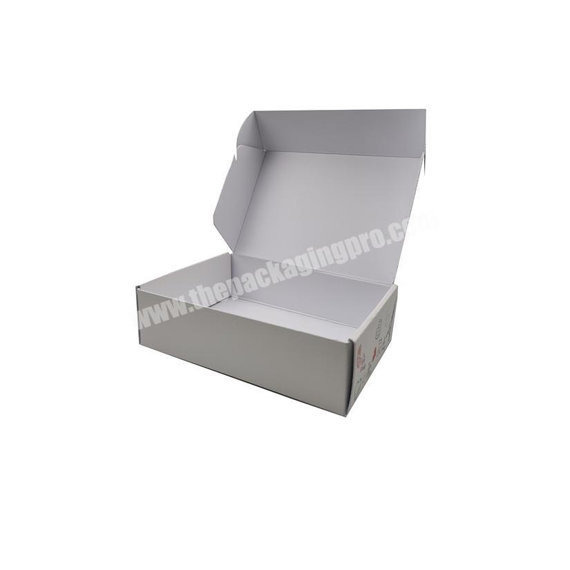 Custom special underwear drawer box white matte cardboard paper gift bags bulk