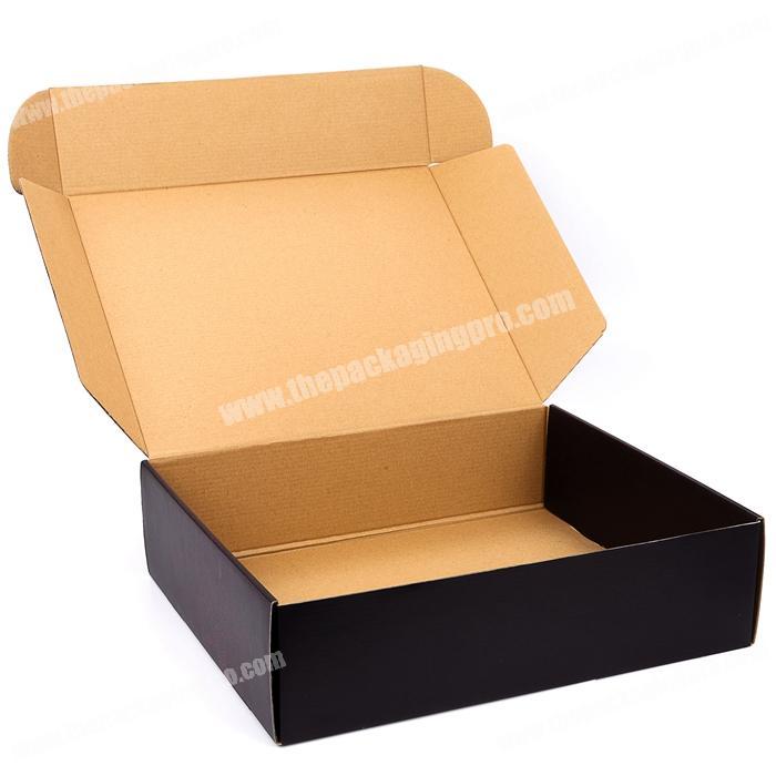 Custom Spot UV logo hard large cardboard packaging shipping box for online products