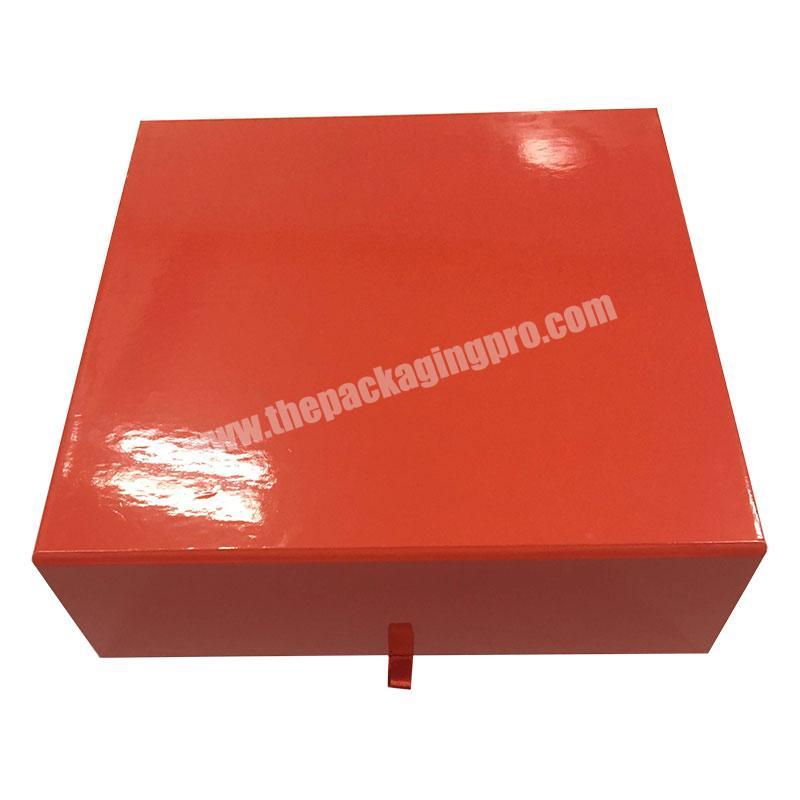 Custom Square Collapsible Rigid Folding Magnetic Closure Gift Box For Bouquet