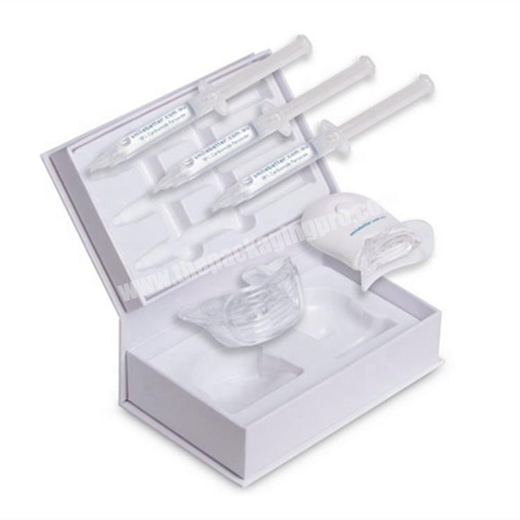 custom teeth whitening kits cardboard gift box wholesale Shenzhen manufacturer