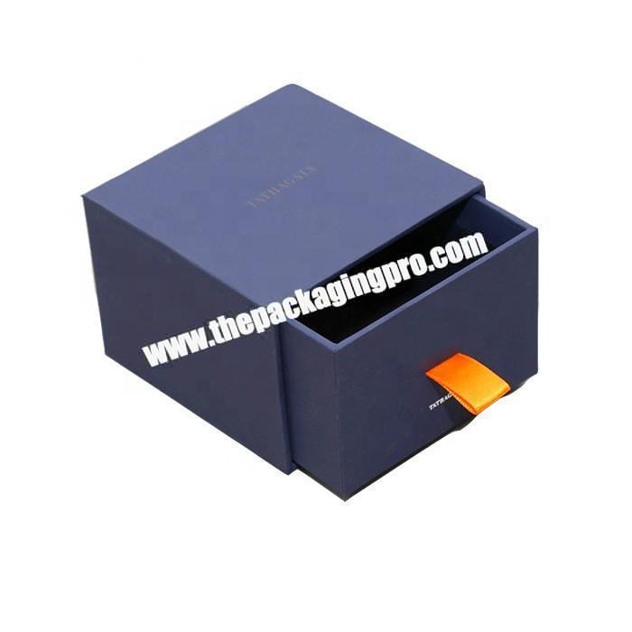 Custom top bottom cover paper gift packing box for wallet