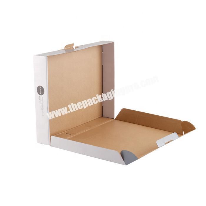 Custom tuck top corrugated mailing shipping box for laptop packaging