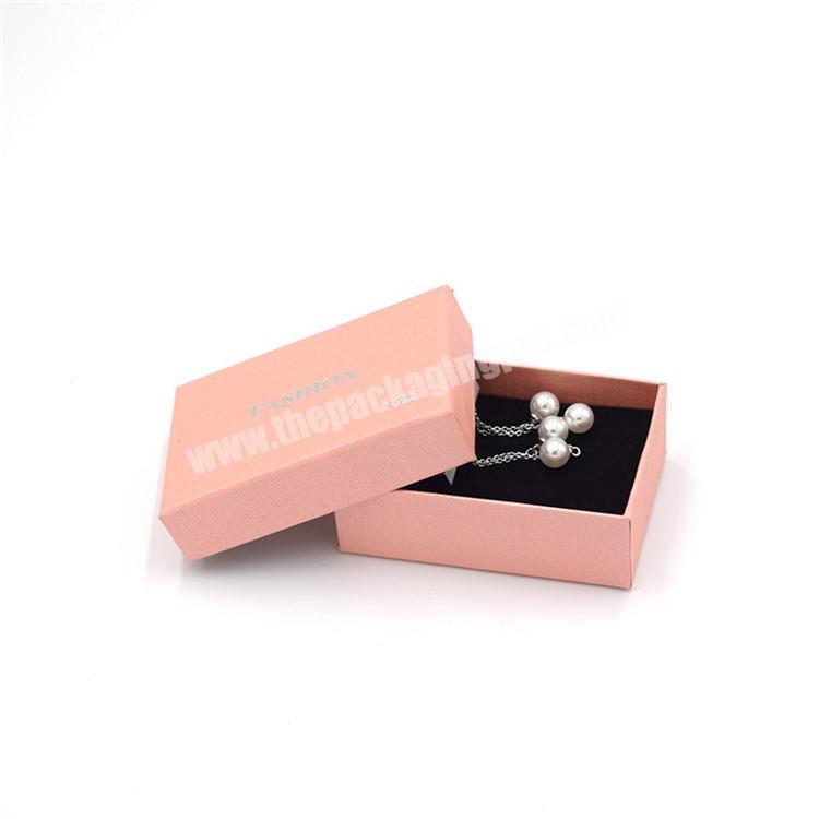 Custom Velvet Fabrics Paper Earrings Ring Bracelet Box Gift Packaging Shipping Storage Boxes for Jewelry