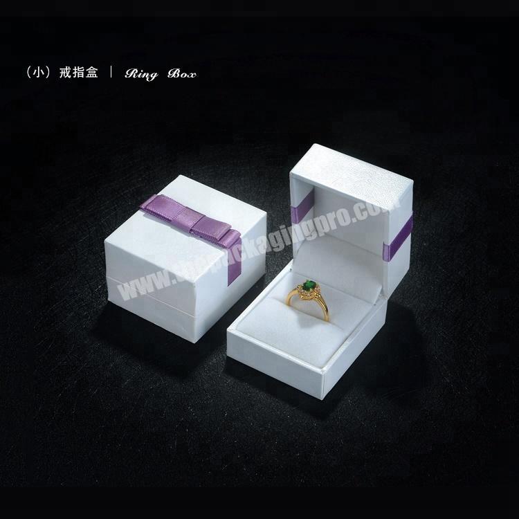 custom wedding gift white earring jewelry packaging paper box