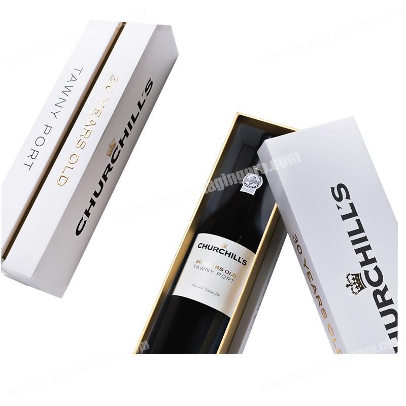 Custom whisky red wine glasses packaging boxes