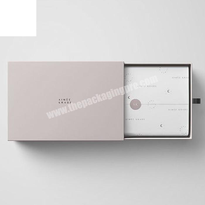 Custom White Packaging Box With Logo Printing For Necklace