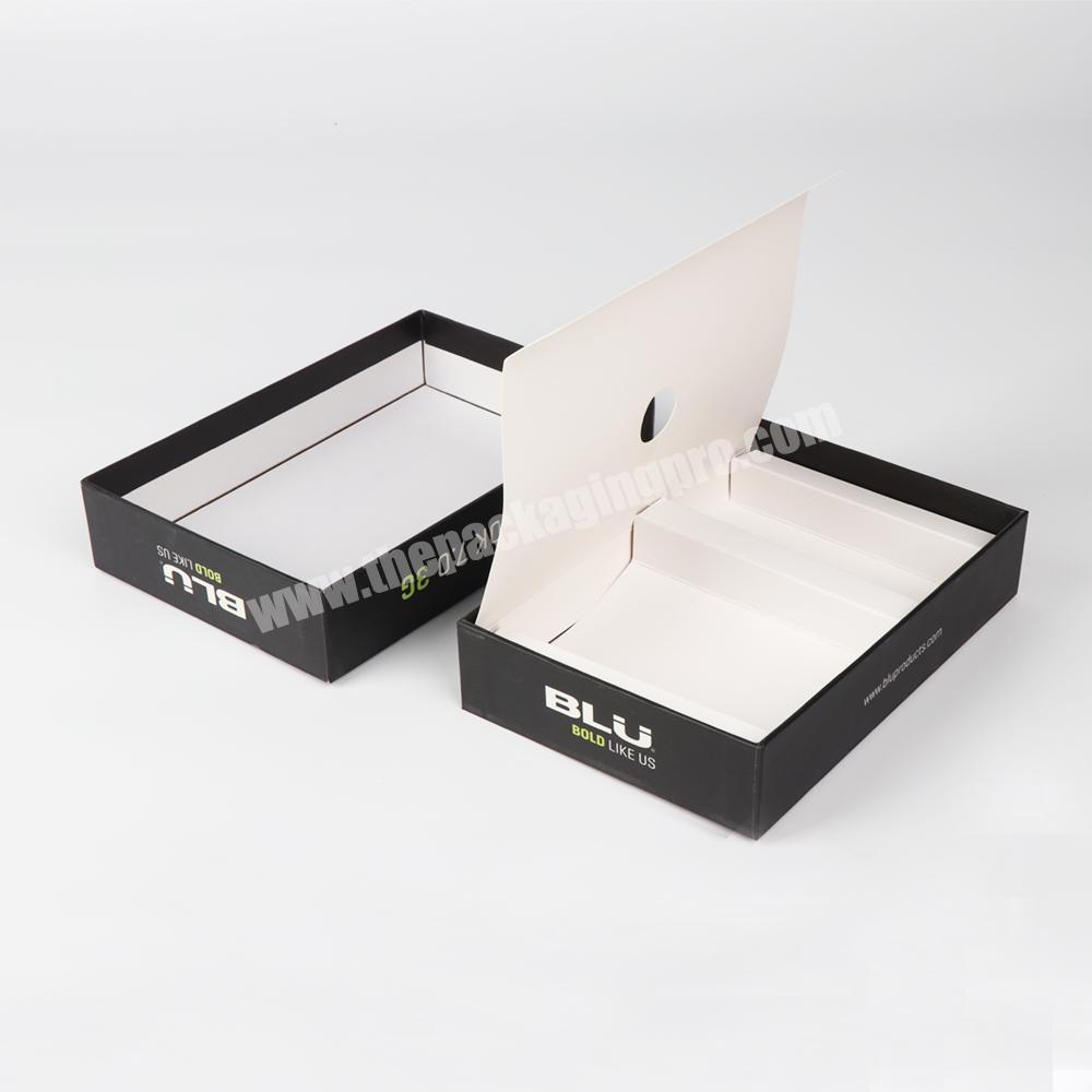 Custom wholesale cheap luxury custom rigid paper cardboard gift packaging paper  box with insert from china manufacturer