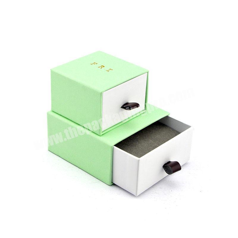 Custom Wholesale High Quality Jewelry Packaging Box Paper Handmade