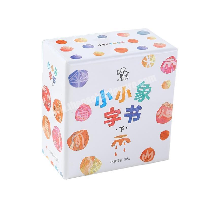 custom whose sales Cute Cartoon Gift  Packaging paper display Box for Children's Day Birthday children box