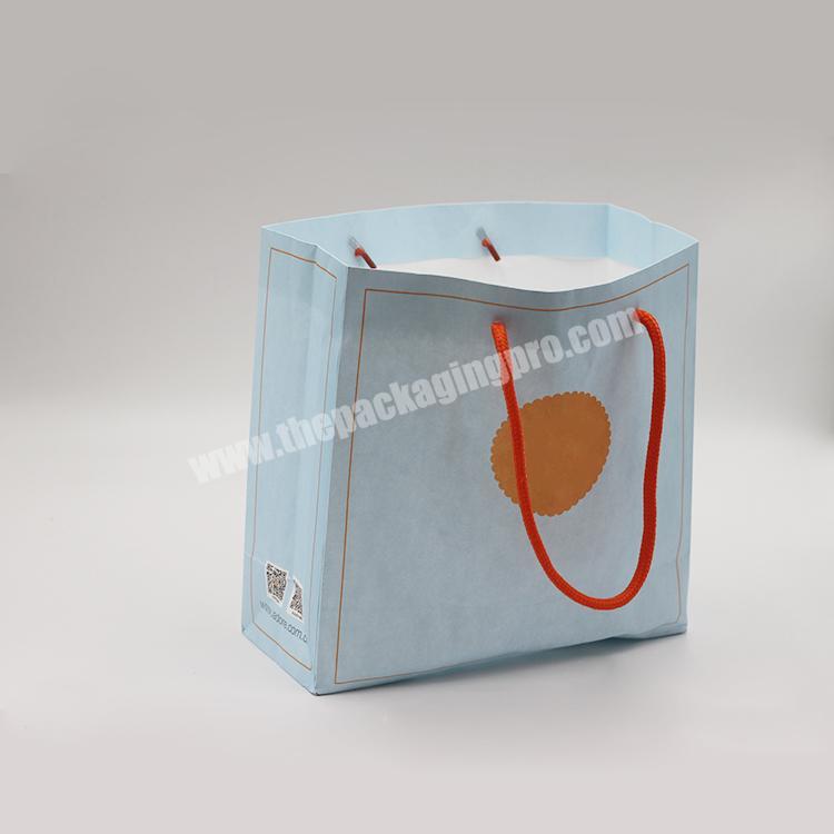 Custom with Handle Food Packaging Colorful Paper Kraft Paper Bag for Food