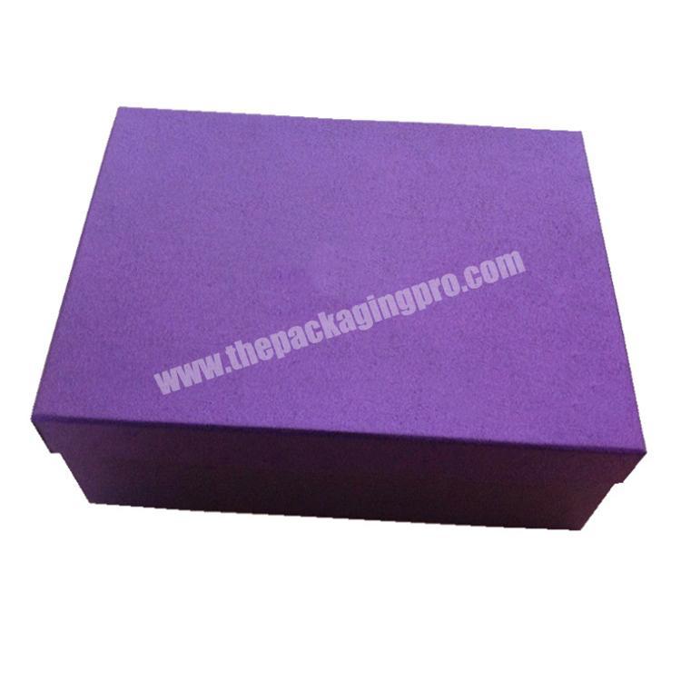 custom with logo packaging box drop front shoe box glass shoe boxes