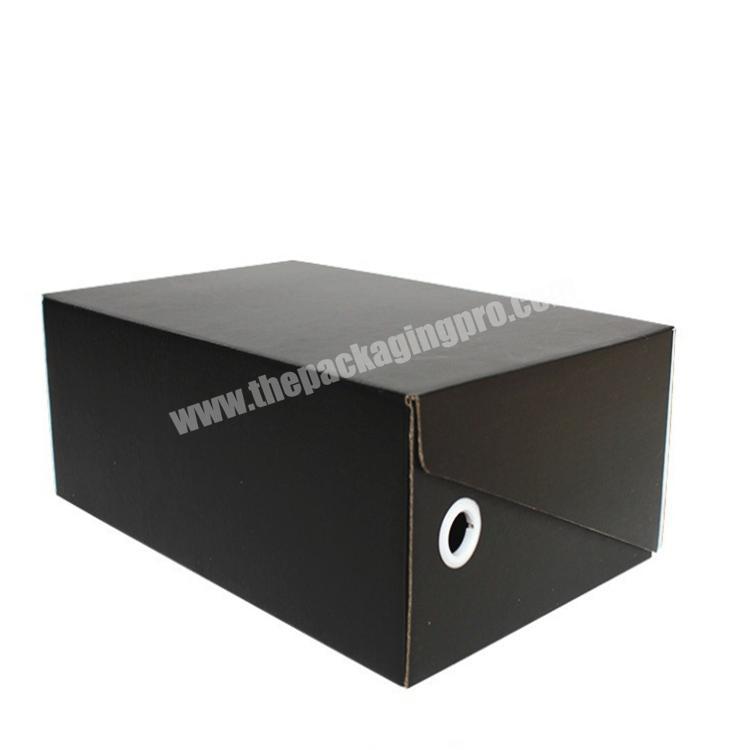 custom with logo packaging box dropfront shoe box packaging shoe box