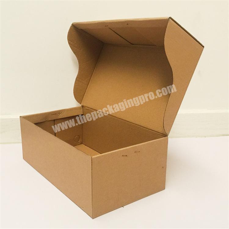 custom with logo packaging box shoe box plastic shoes box slide
