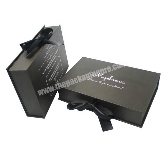 Custom Your Own Logo High Quality Cosmetic Packaging Box with Soft Touch Film Surface