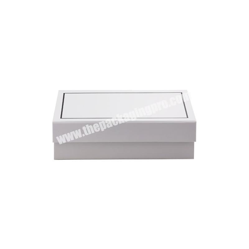 Custom your own logo printing luxury magnet gift box packaging with magnetic lid