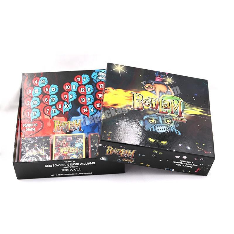 custom yugioh 3d play cards gift play card with box packaging