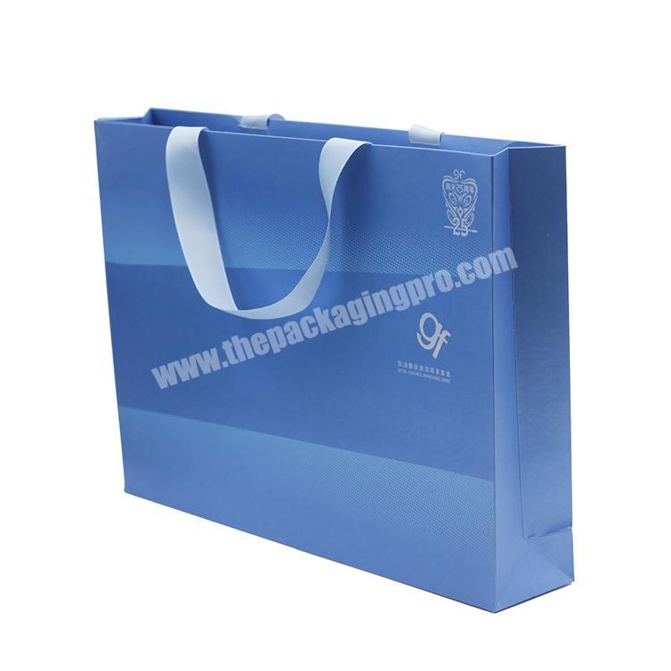 Customised Logo Luxury Printing Simple Logo Eco Friendly Slogans For Paper Bag