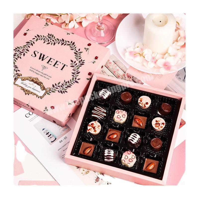 Customizable cute food grade paper packaging for packaging chocolate candies