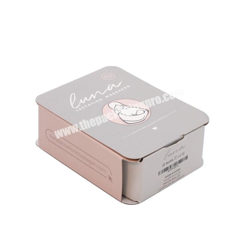 Customizable exquisite paper packaging box for packaging lipstick