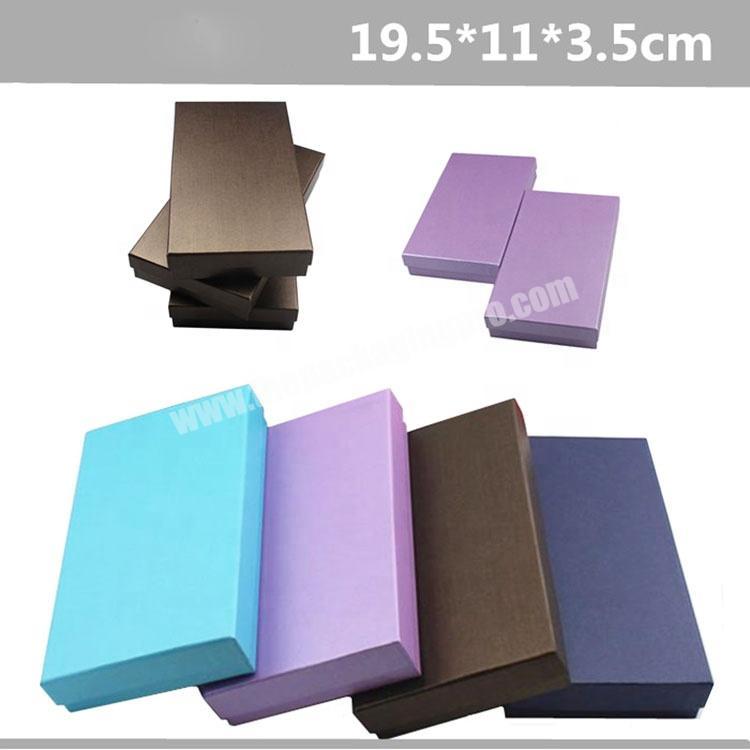 Customization Luxury Heaven And Earth Men Wallet Packaging Paper Box Belt Tie Gift boxes