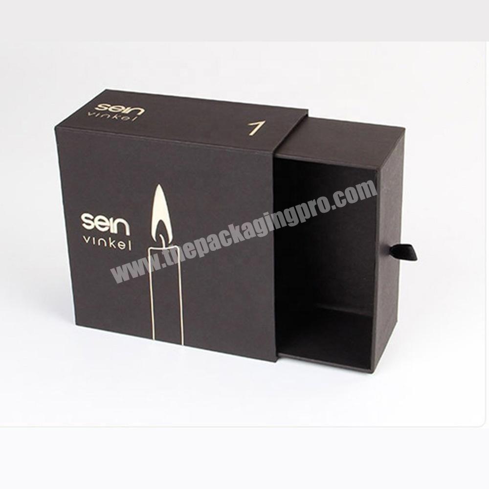 customization mini luxury candle box packaging