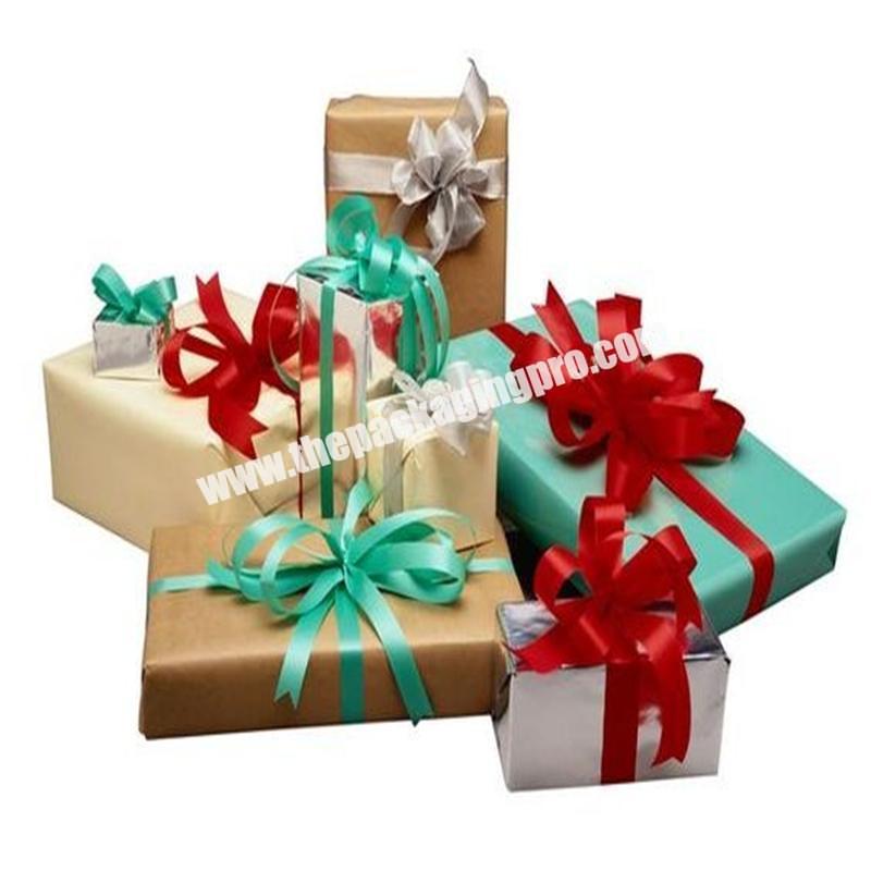 customize Christmas apple packaging lid and base paper box
