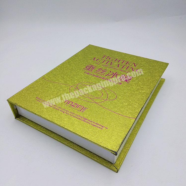 customize design printing rigid cardboard cosmetic packaging paper boxes gift box