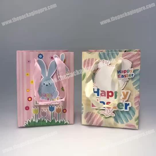Customize Eco-friendly Cheap Simple Attractive and Durable High Quality Baby Shower Birthday Party Gift Bag