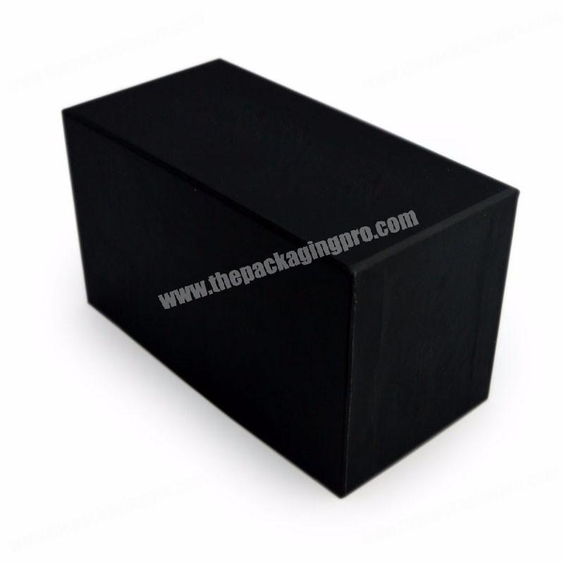 Luxury Matte Black Packaging Box - PRESTIGE CREATIONS FACTORY